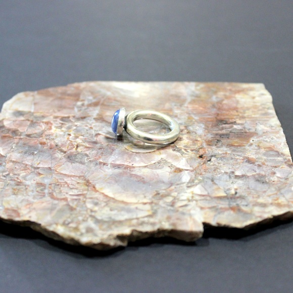 Sundance Kyanite Cabochon Sterling Silver Ring - Picture 3 of 5